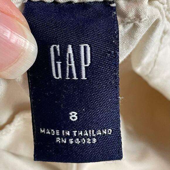 Vintage Y2K Gap light khaki ripstop mid rise utility shorts - Picture 5 of 8